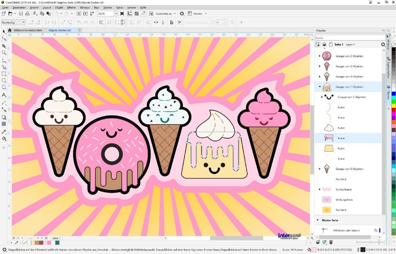CorelDRAW Graphics Suite 2019 Full Version Windows PKC Permanent License Original Packaging NEW gallery