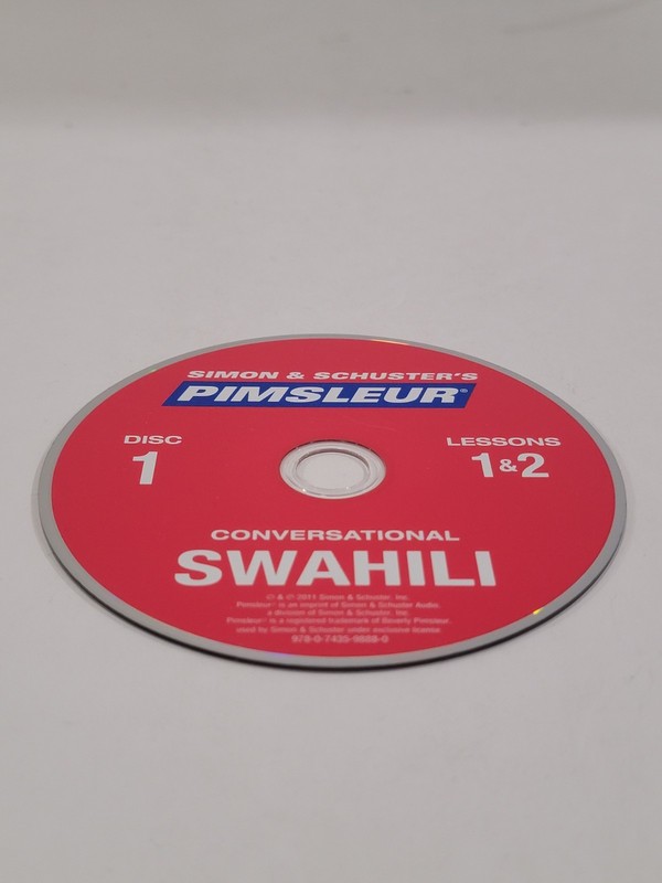 Swahili Loose Language Audio Disc CD - Pimsleur - Lessons 1 & 2 - Conversational gallery
