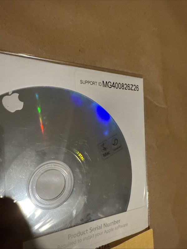 Apple Mac Install Final Cut Express v 4.0 Retail (2007) Video Editing Disk gallery