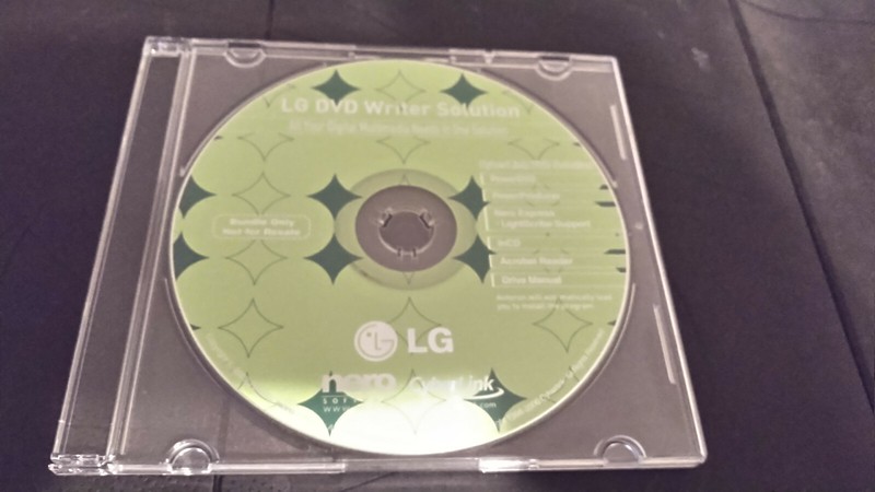 {LG} DVD Writer Solution Disc