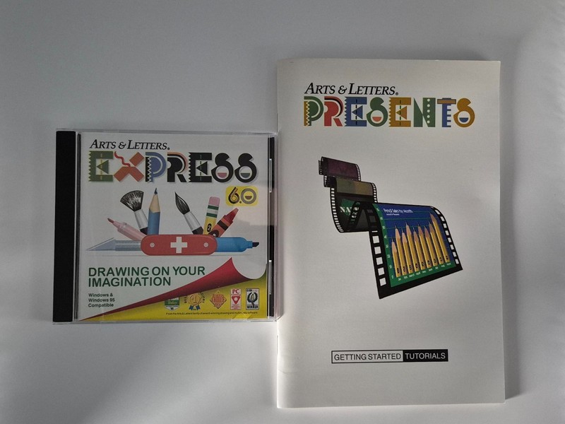 Arts & Letters: Express 6.0 PC CD advanced drawing editing tools graphic artists
