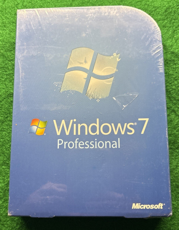 Microsoft Windows 7 Professional Full 32 & 64 Bit DVD MS WIN PRO=NEW SEALED BOX