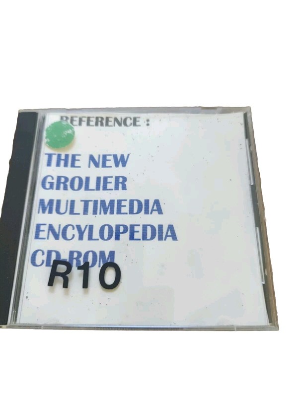 The New Grolier Multimedia Encyclopedia Software 1993 gallery