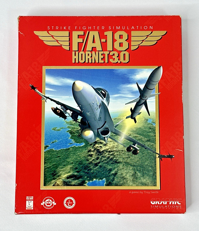 F/A-18 Hornet 3.0 PC MAC CD Strike Fighter Pilot Air-Combat Jet Simulation Game! gallery