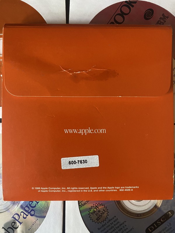 Vintage 1999 iMac DV Software Install SSW Version 8.6 + software bundle gallery