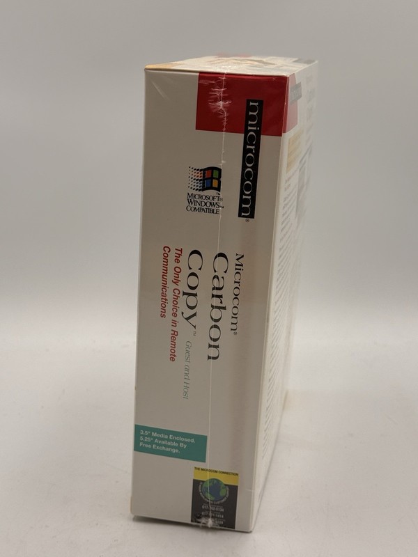 Microcom Carbon Copy v2.5 Remote in, copy files over LAN for Windows 3.1 (1993) gallery