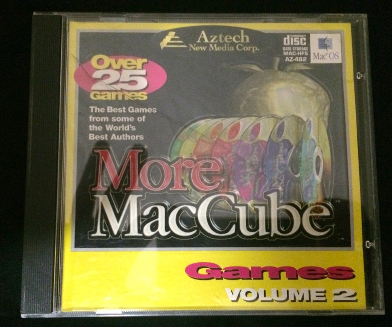 MacCube Games Volume 2 / Macintosh Computer Software