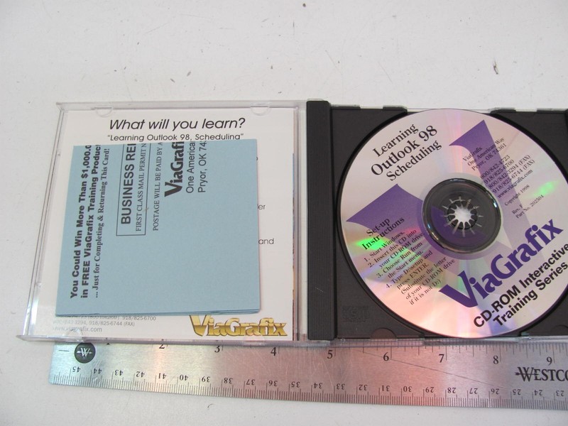 OBSOLETE SOFTWARE WINDOWS 98 LEARNING OUTLOOK 98 SCHEDULING VIAGRAFIX gallery