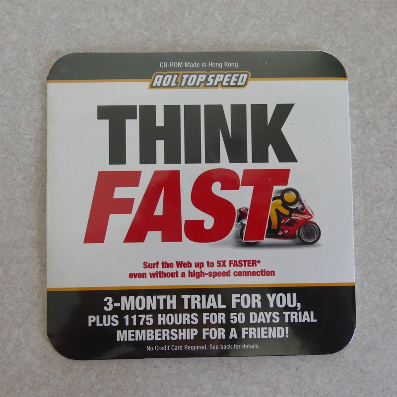 AOL Top Speed • 2005 PC 3-Month High-Speed Internet Membership Trial Disc gallery
