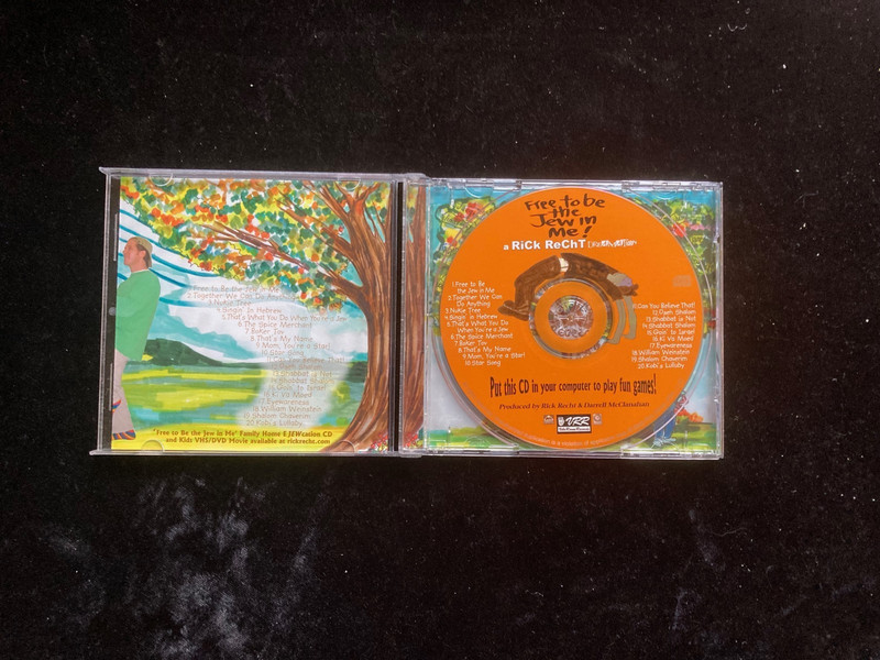 Free to be the Jew in me CD Rom Rick Recht childrens computer CD gallery
