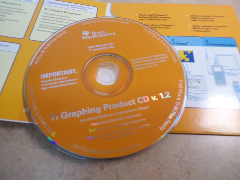 TEXAS INSTRUMENTS TI Graphing Product V. 1.2 PC Software CD-ROM gallery
