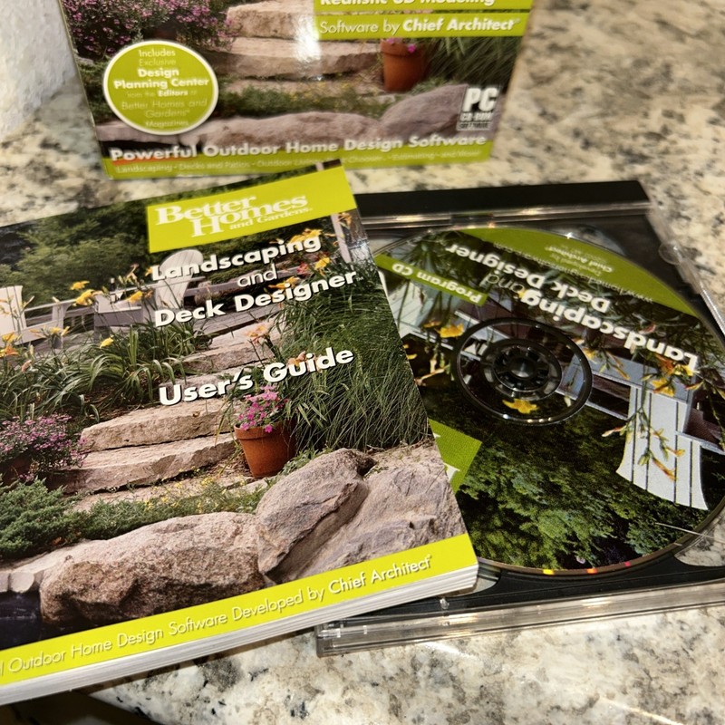 Better Homes And Gardens Landscaping & Deck Designer Software For PC gallery