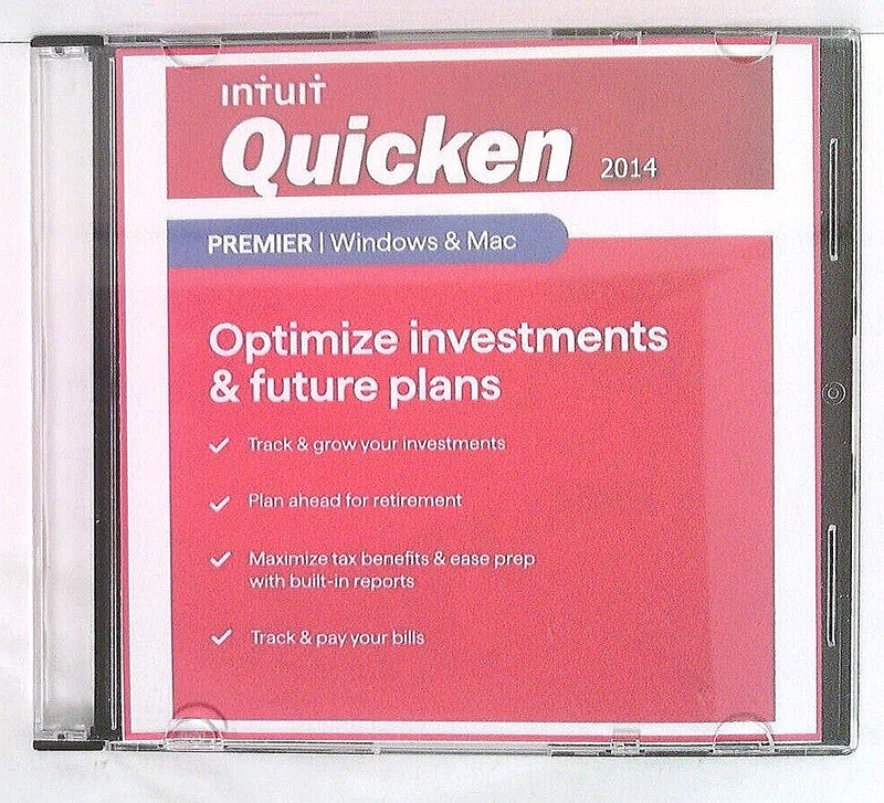 ✅ Intuit~Quicken~Premier and/or Deluxe~2014-2011~Your Choice
