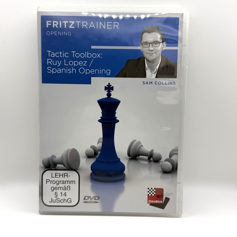 Fritz Trainer – Tactic Toolbox: Ruy Lopez/Spanish Opening – Sam Collins DVD-ROM