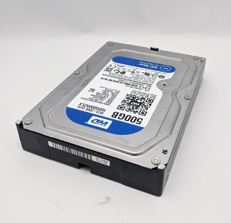 WD Blue WD5000AZLX 500GB 7200RPM SATA III HDD Ubuntu 24.04.2LTS 64bit Bootable gallery