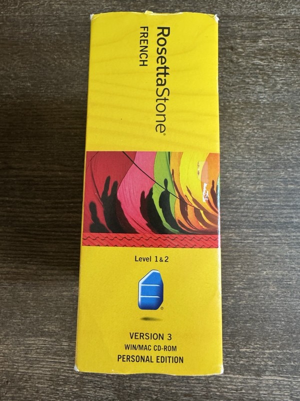 Rosetta Stone Francais French Level 1 & 2 2007 Version 3 Win/Mac CD-Rom gallery