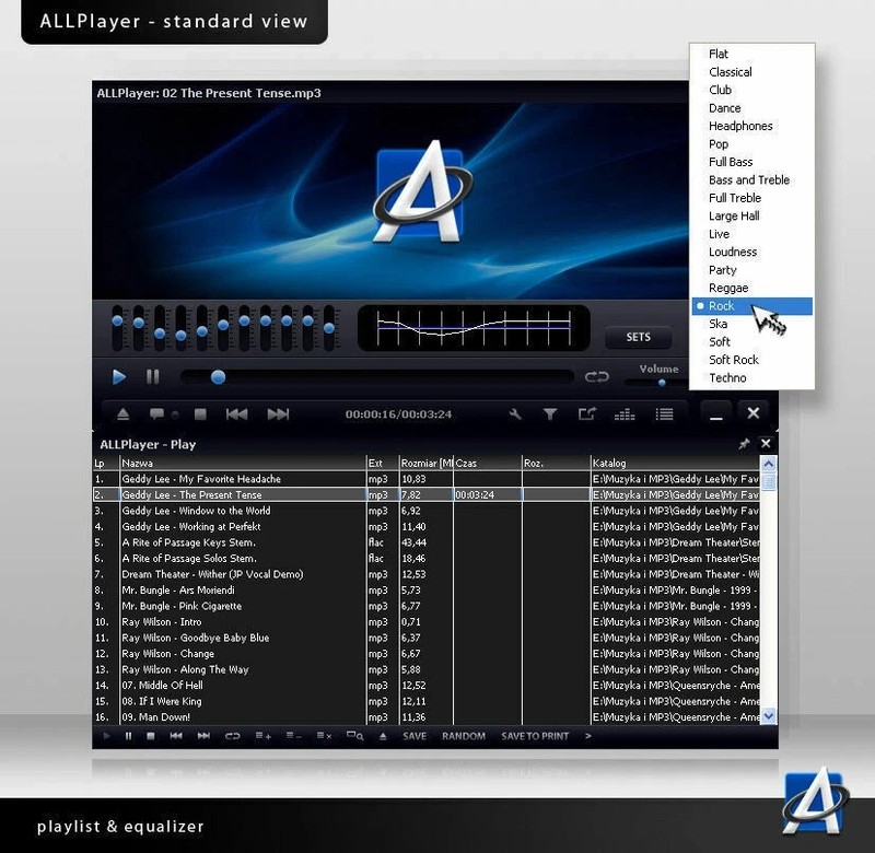 ALL Player Media Center Pro 2026 for Windows AVI, DIVX, MP3, MP4, FLV, MOV, WMV gallery