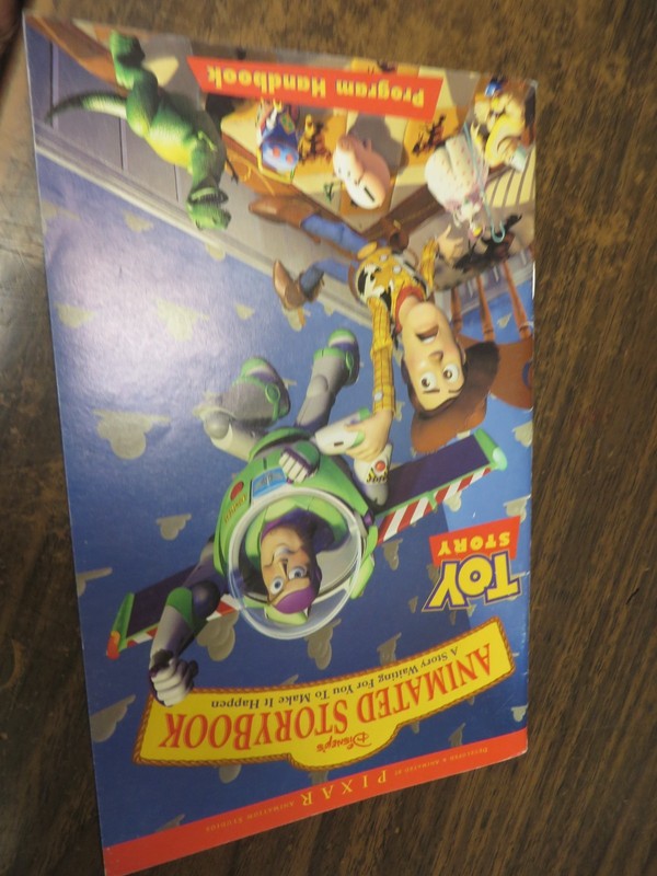 CD ROM VINTAGE 1990's SOFTWARE-SEALED " toy story " animated storybook W MANUAL gallery