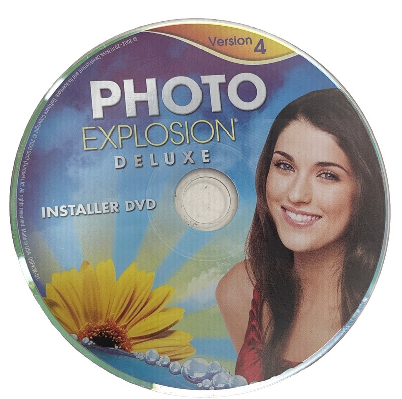 Photo Explosion Deluxe Windows Photo Editing Version 4 - Canon Sony Nikon Camera gallery