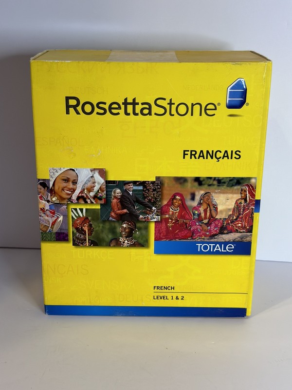 Rosetta Stone V4 TOTALe: French Level 1-2 Set for PC, Mac