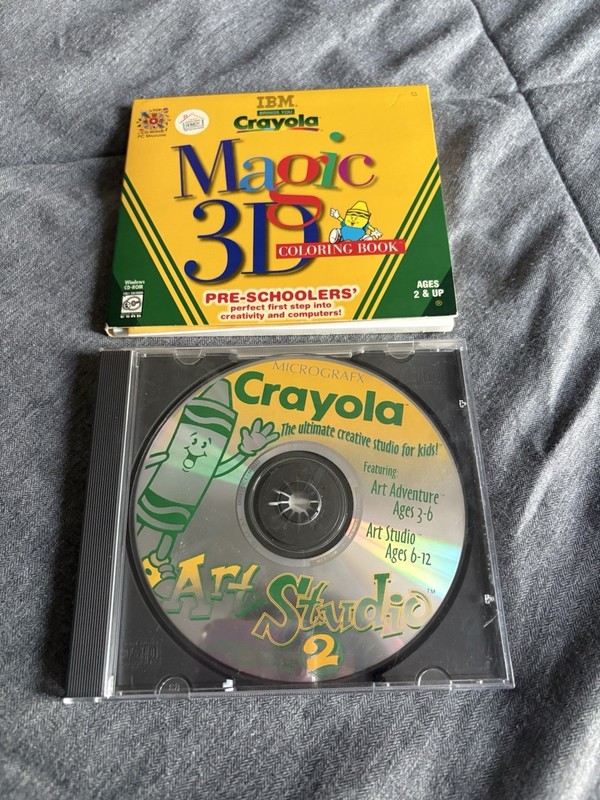 Crayola PC Games- Art Studio 2 + Magic 3D