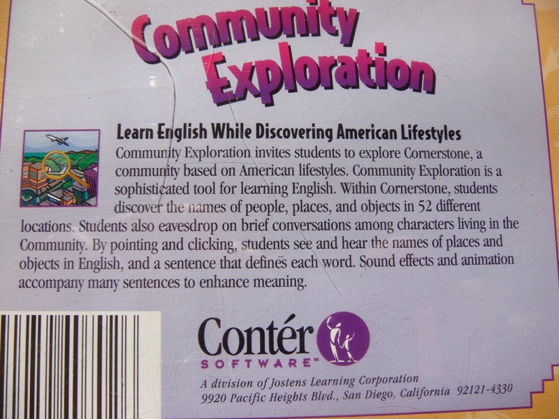 Vintage Software - Community Exploration by Conter Software CD-Rom -Circa 1994 gallery
