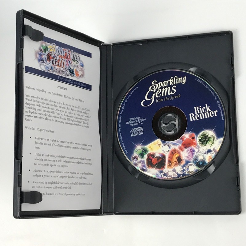 Sparkling Gems From The Greek E-Book Rick Renner Software CD Electronic Referenc gallery