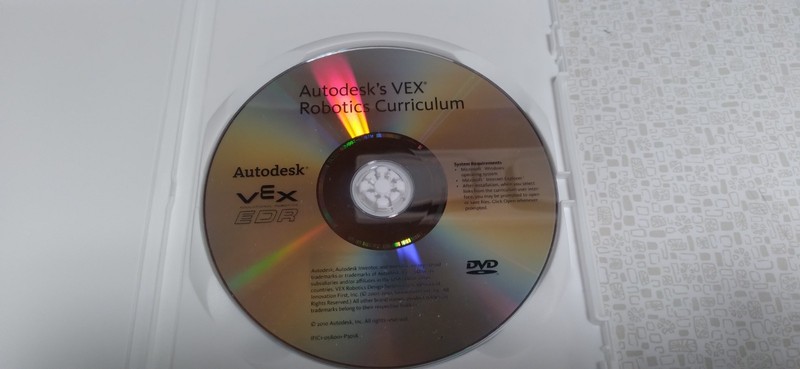 ROBOTICS CURRICULUM DVD AUTODESK VEX 2011 SOFTWARE gallery