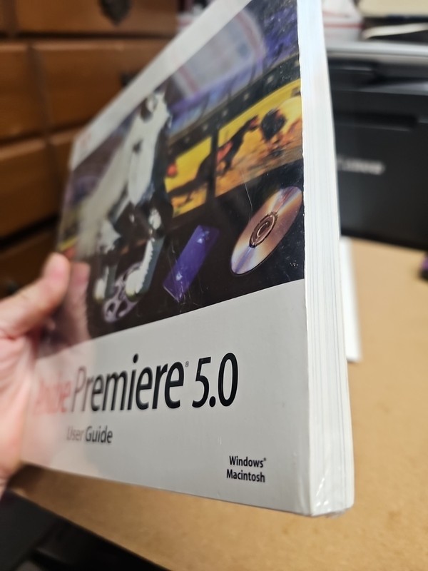 Adobe Premiere 5.0 User Guide NEW - SEALED book only gallery