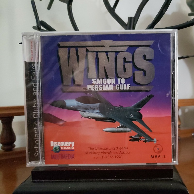 DISCOVERY CHANNEL WINGS SAIGON TO PERSIAN GULF MILITARY AIRCRAFT CD SOFTWARE