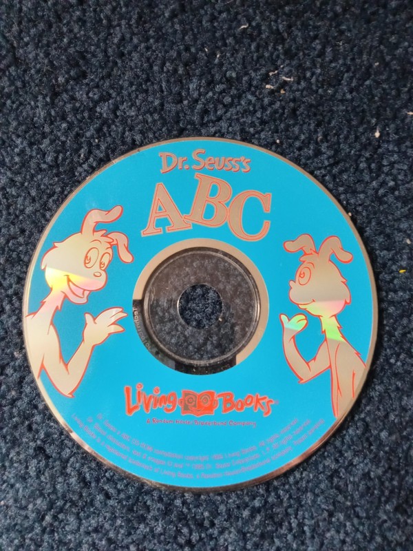 Living Books Dr. Seuss’s ABC Disc For PC And iMac (Tested And Works)