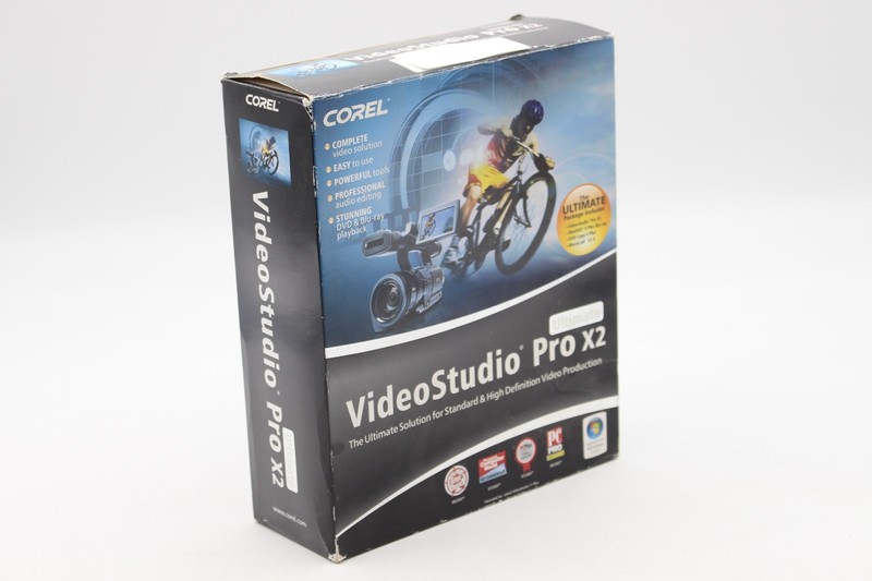 Corel VideoStudio Pro X2 Ultimate Video Editing Software Full Version RETAIL BOX