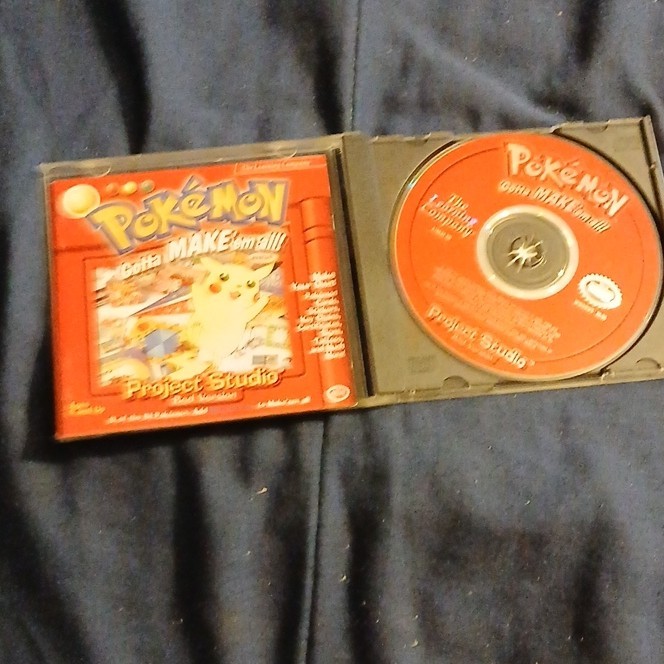 The Learning Company Pokémon Project Studio Red Version PC CD-ROM Windows gallery