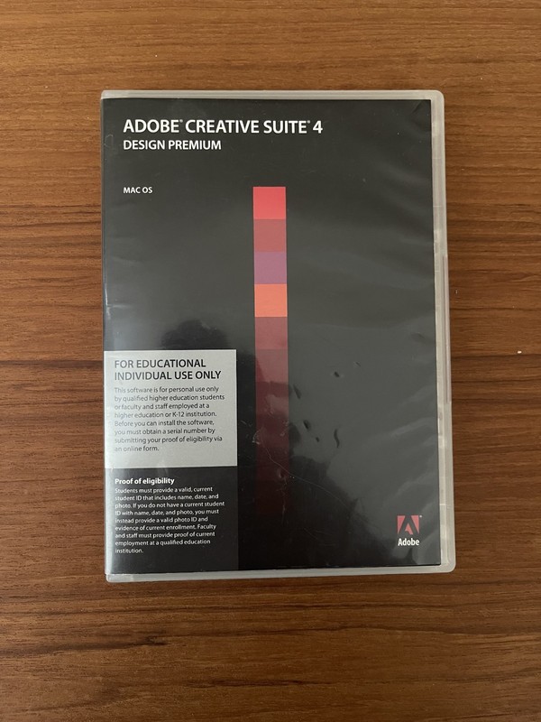 Adobe Creative Suite 4 Design Premium (MAC OS) – Educational/Individual License