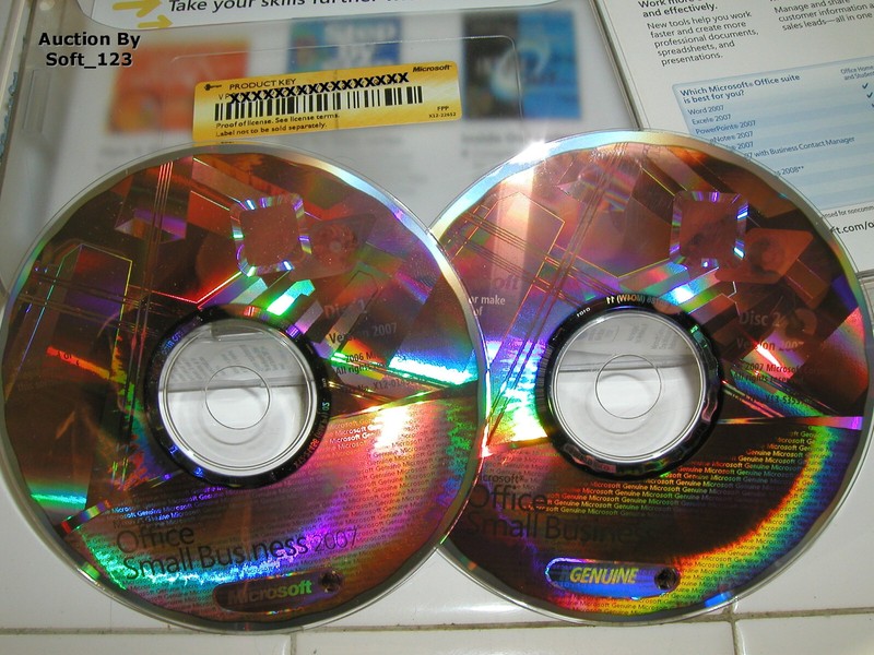 Microsoft Office 2007 Small Business Edition For 2PCs Full Ver MS SBE =SEALED= gallery