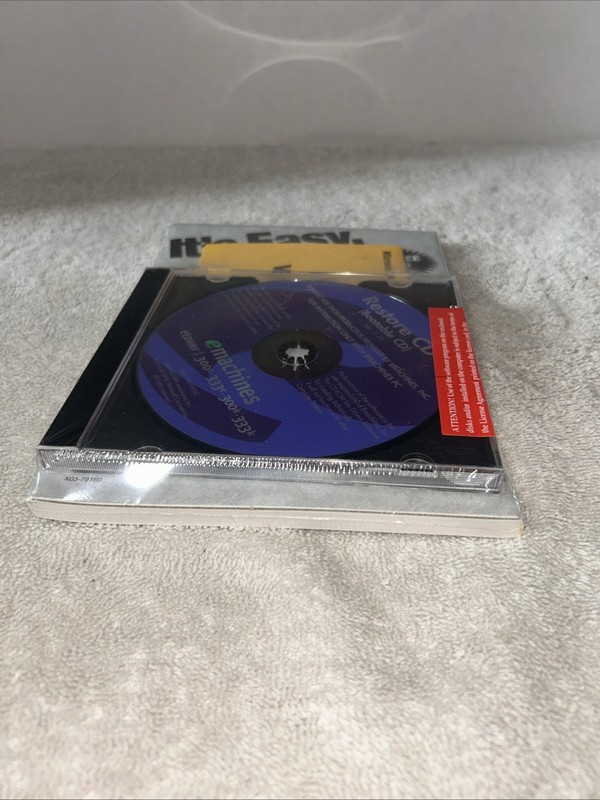 NOS Windows 98 with COA Product Key for emachines 333cs, 350c, 366c - 1999 gallery