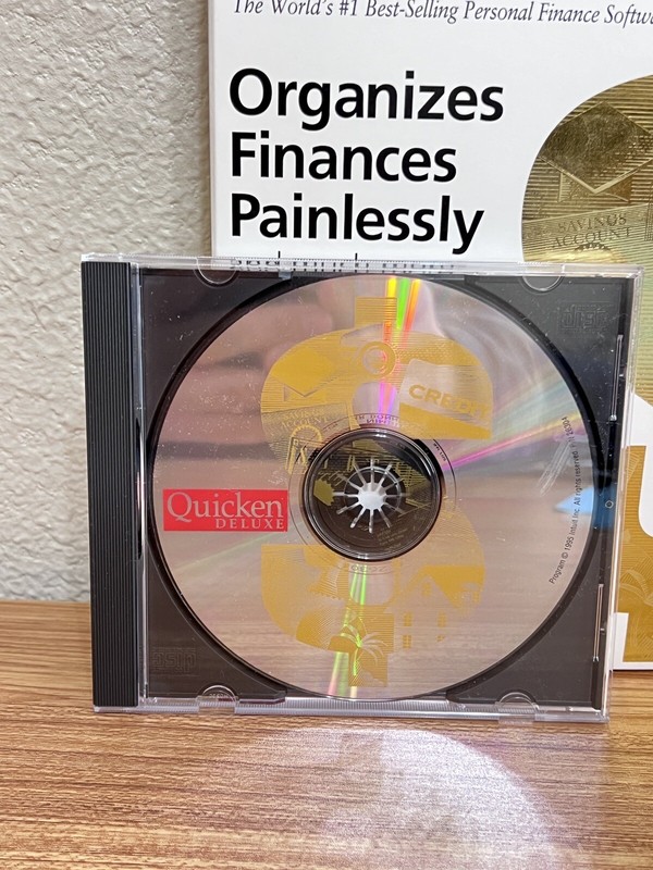 Intuit QUICKEN DELUXE 1996 Retail Box CD ROM For Macintosh In Box gallery