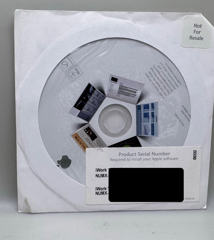 Apple iWork 08 for Mac