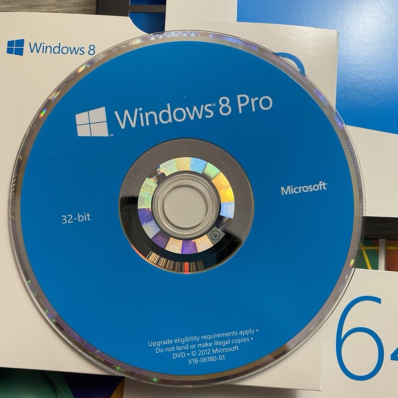 Microsoft Windows 8 Professional Upgrade 32Bit & 64Bit DVD MS WIN PRO 🔥🔥🔥 gallery