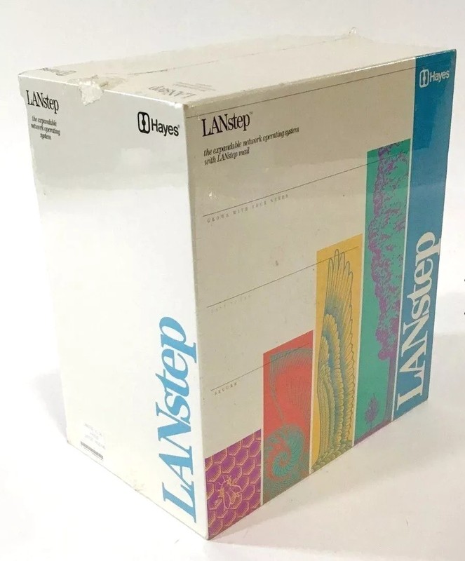 VINTAGE 1990 Hayes LANstep Network Computer Operating System v1.00 SEALED NEW