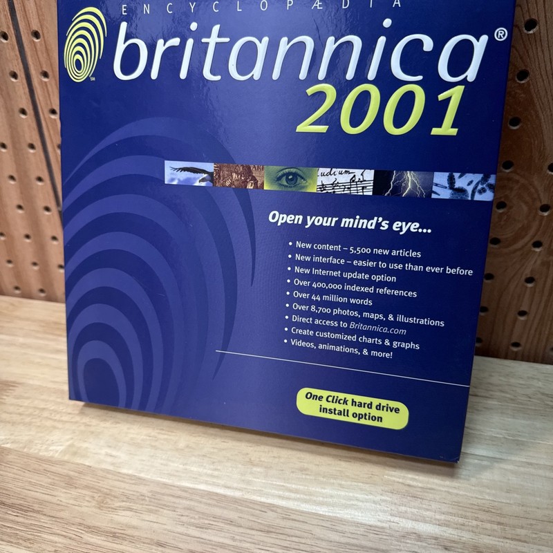 Encyclopedia Britannica 2001 Deluxe Edition CD for Windows 2 Disc gallery