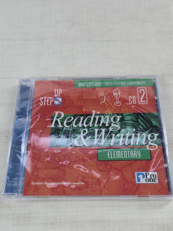 Step Up Reading & Writing Elementary 4" by Pro One Mac & Win - 4 CD Set Sealed gallery