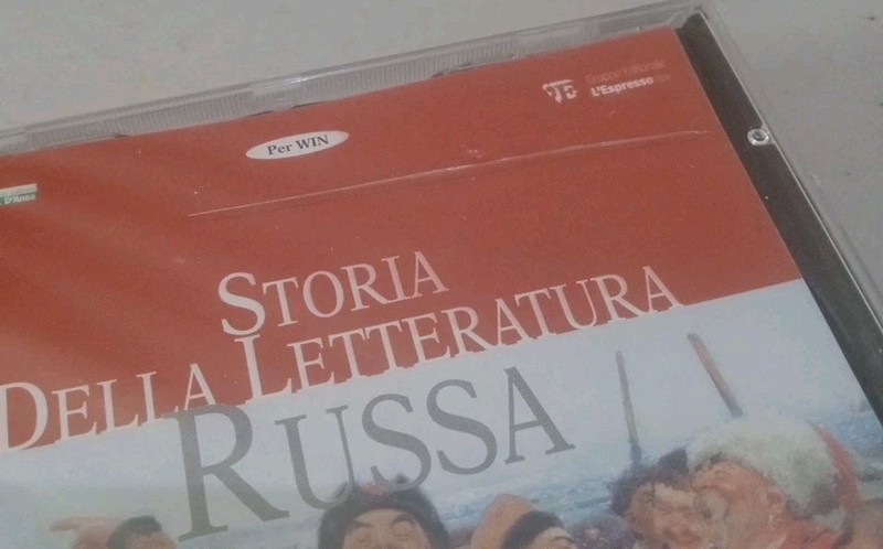 Storia Della Letteratura Russia CD-ROM NEW SEALED ITALIANA RARE OOP CRACKED CASE gallery