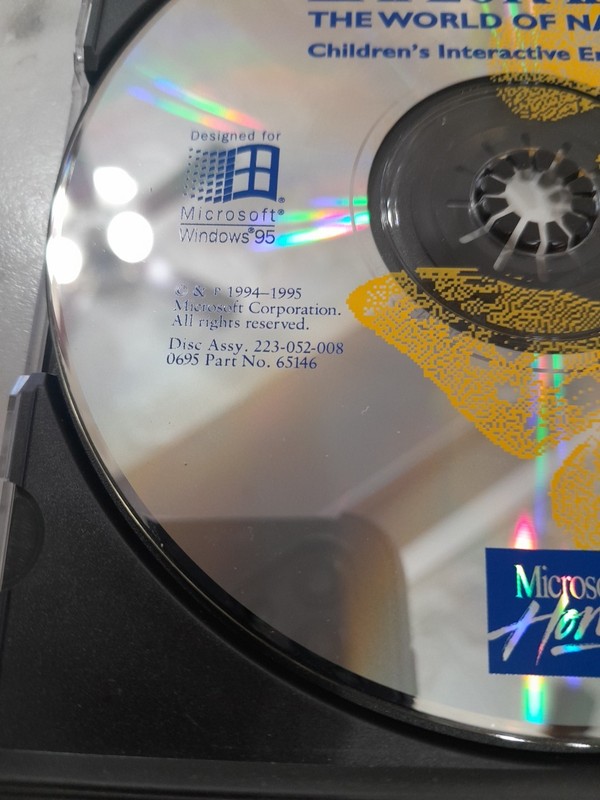 Microsoft Explorapedia Childrens Interactive Encyclo Windows 95 1995 gallery