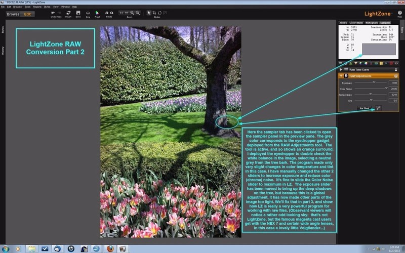 Pro Digital Photo Camera RAW Image Editing LightZone Software 2026 - Windows Mac gallery