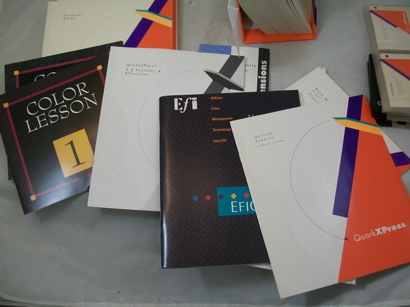 Vintage Quark Xpress Software for Mac 1986-91 Complete w Manuals Disks gallery