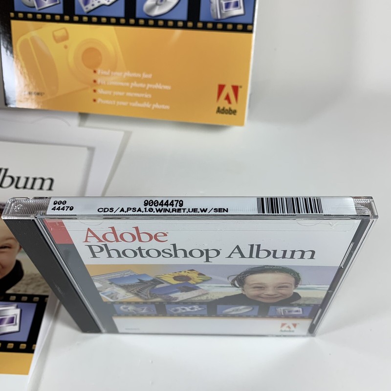 Adobe Photoshop Album Software *Complete, Open Box, Never Used! gallery
