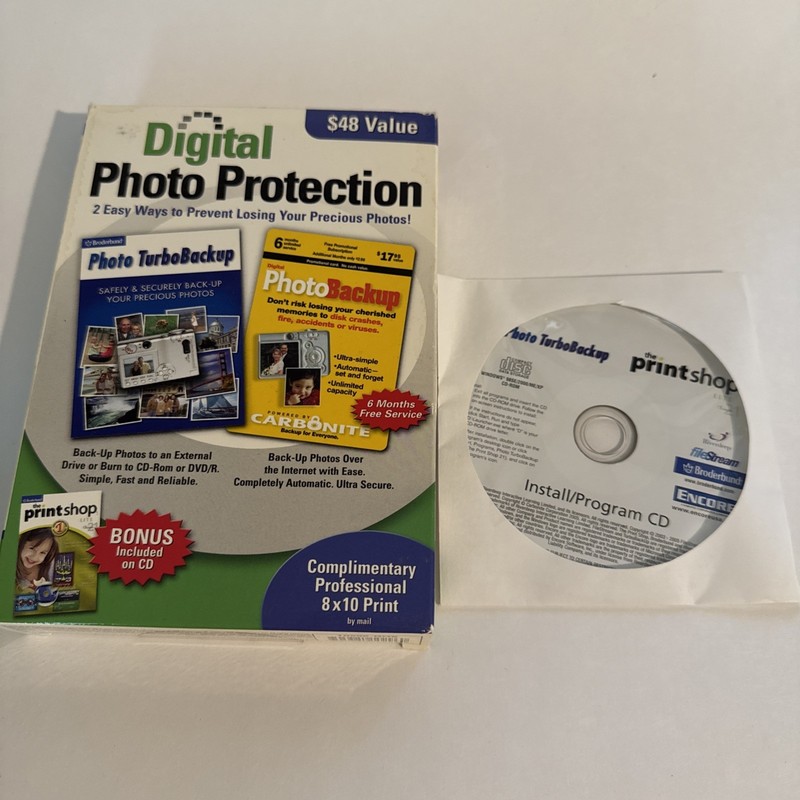 Encore - Broderbund - Digital Photo Protection - From Losing Your Photos! gallery