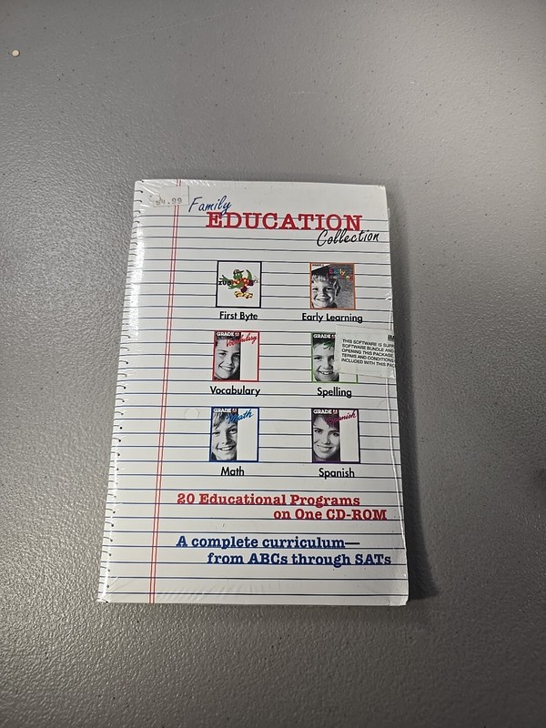 Family Education Collection 20 Educational Programs 1994 CD-ROM