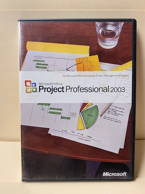 Microsoft Office Project Professional 2003_Retail_1 Client/s_Full Version